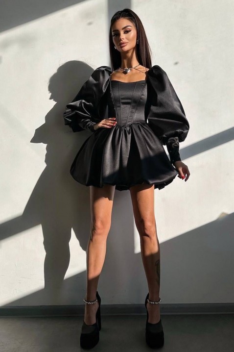 OGOYSTA BLACK ruha - Rövid ruhák | Ivet.HU OGOYSTA BLACK ruha, Szín: fekete, IVET.HU - A te online butikod.