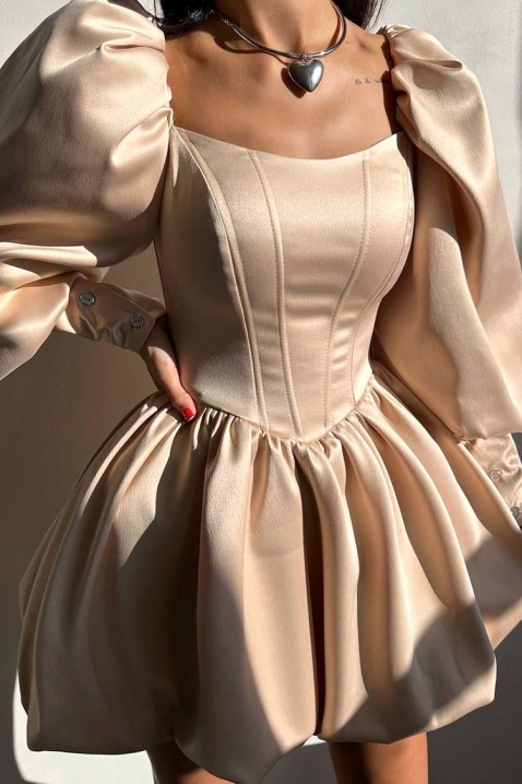 OGOYSTA BEIGE ruha - Rövid ruhák | Ivet.HU OGOYSTA BEIGE ruha, Szín: bézs, IVET.HU - A te online butikod.