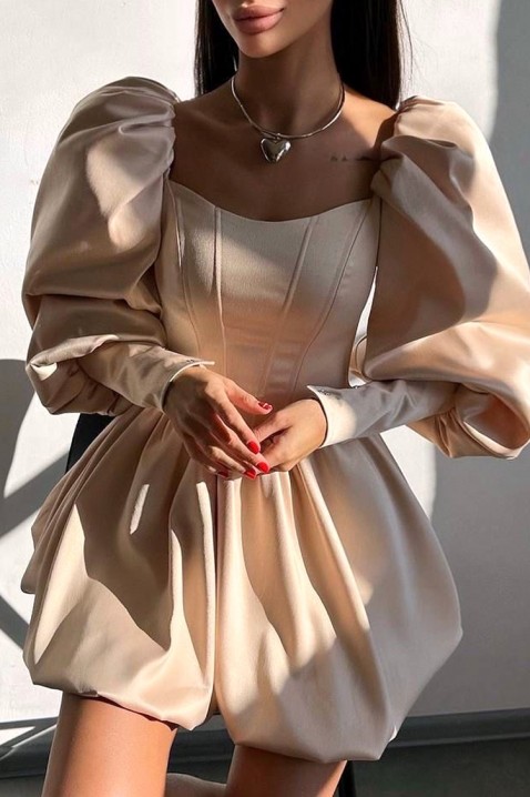 OGOYSTA BEIGE ruha - Rövid ruhák | Ivet.HU OGOYSTA BEIGE ruha, Szín: bézs, IVET.HU - A te online butikod.