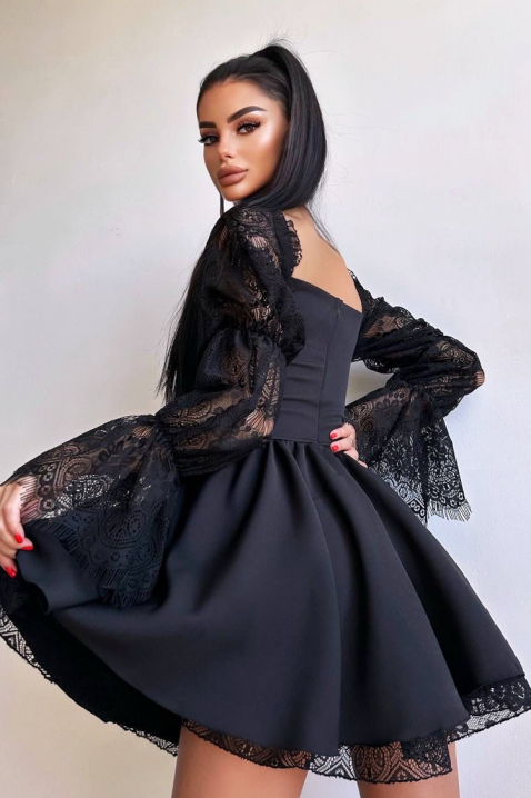 HLONDINA BLACK ruha - Rövid ruhák | Ivet.HU HLONDINA BLACK ruha, Szín: fekete, IVET.HU - A te online butikod.