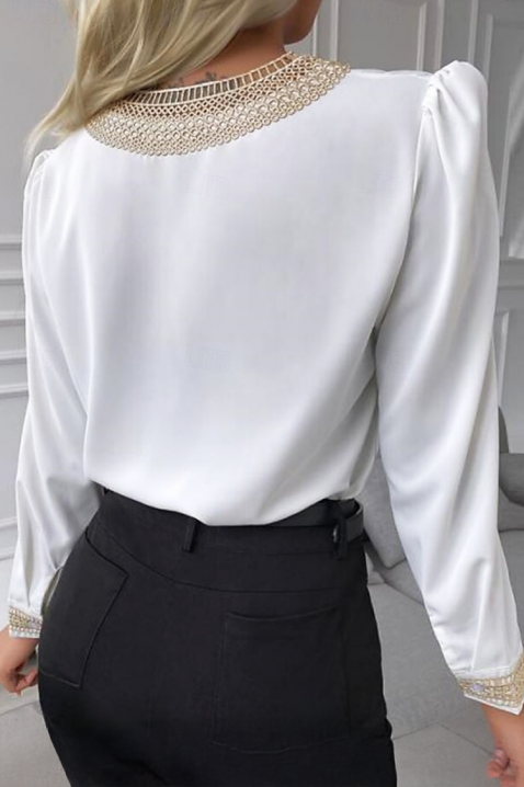 ARETONA WHITE női blúz - Blúzok | Ivet.HU ARETONA WHITE női blúz, Szín: fehér, IVET.HU - A te online butikod.