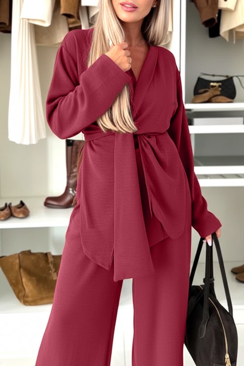 GOLZARFA BORDO szett, Szín: bordó, IVET.HU - A te online butikod.