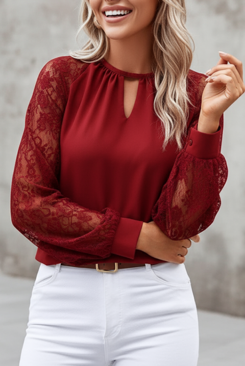 BRENDOLZA RED női blúz - Blúzok | Ivet.HU BRENDOLZA RED női blúz, Szín: piros, IVET.HU - A te online butikod.