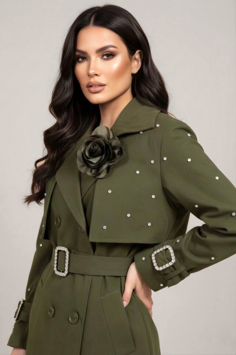 RODILDA KHAKI ballonkabát - Különleges válogatás | Ivet.HU RODILDA KHAKI ballonkabát, Szín: khaki, IVET.HU - A te online butikod.