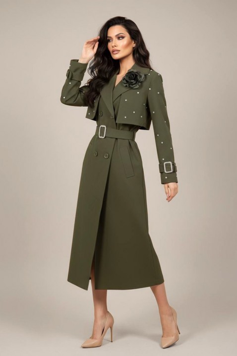 RODILDA KHAKI ballonkabát - Különleges válogatás | Ivet.HU RODILDA KHAKI ballonkabát, Szín: khaki, IVET.HU - A te online butikod.