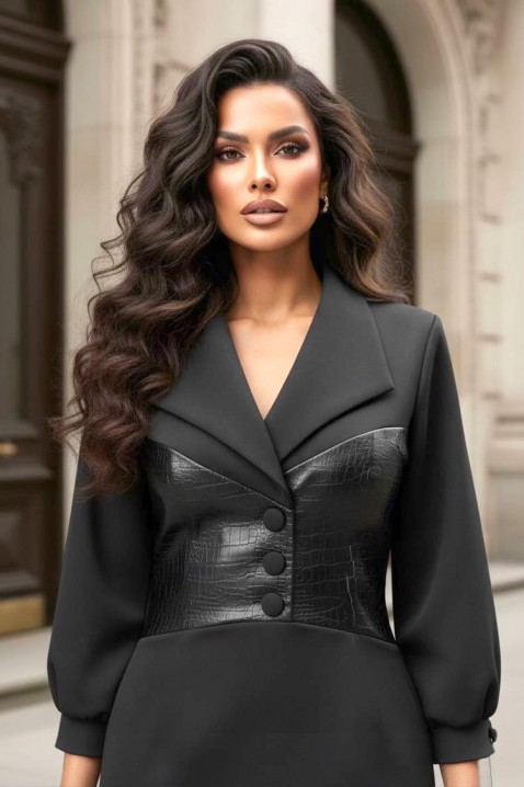 ERIANDA ruha - Midi ruhák | Ivet.HU ERIANDA ruha, Szín: fekete, IVET.HU - A te online butikod.