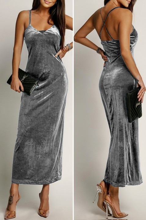 ZERFILGA SILVER ruha - Hosszú ruhák | Ivet.HU ZERFILGA SILVER ruha, Szín: ezüst, IVET.HU - A te online butikod.