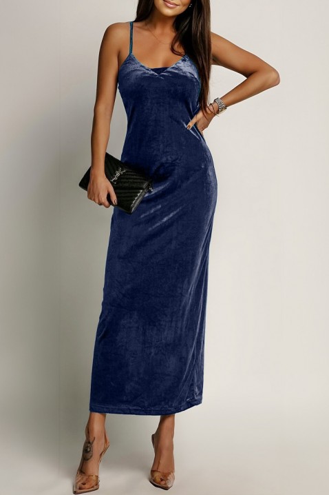 ZERFILGA NAVY ruha - Hosszú ruhák | Ivet.HU ZERFILGA NAVY ruha, Szín: sötétkék, IVET.HU - A te online butikod.