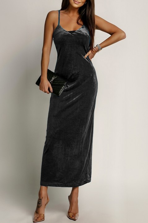 ZERFILGA BLACK ruha - Hosszú ruhák | Ivet.HU ZERFILGA BLACK ruha, Szín: fekete, IVET.HU - A te online butikod.