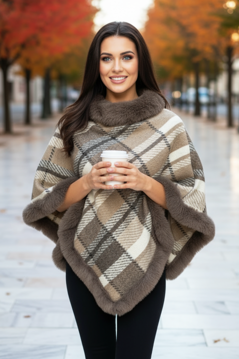 PLOVELZA BROWN poncsó - Poncsó | Ivet.HU PLOVELZA BROWN poncsó, Szín: barna, IVET.HU - A te online butikod.