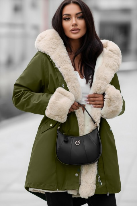 LEILUSHA GREEN kabát - Kabátok, mellények, dzsekik, blézerek | Ivet.HU LEILUSHA GREEN kabát, Szín: zöld, IVET.HU - A te online butikod.