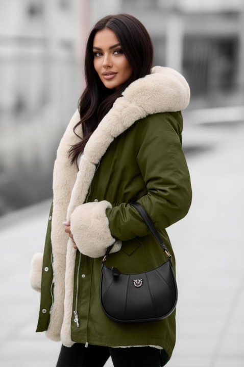 LEILUSHA GREEN kabát - Kabátok, mellények, dzsekik, blézerek | Ivet.HU LEILUSHA GREEN kabát, Szín: zöld, IVET.HU - A te online butikod.