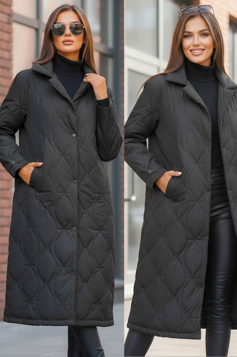 MORDILDA BLACK kabát - Dzsekik | Ivet.HU MORDILDA BLACK kabát, Szín: fekete, IVET.HU - A te online butikod.