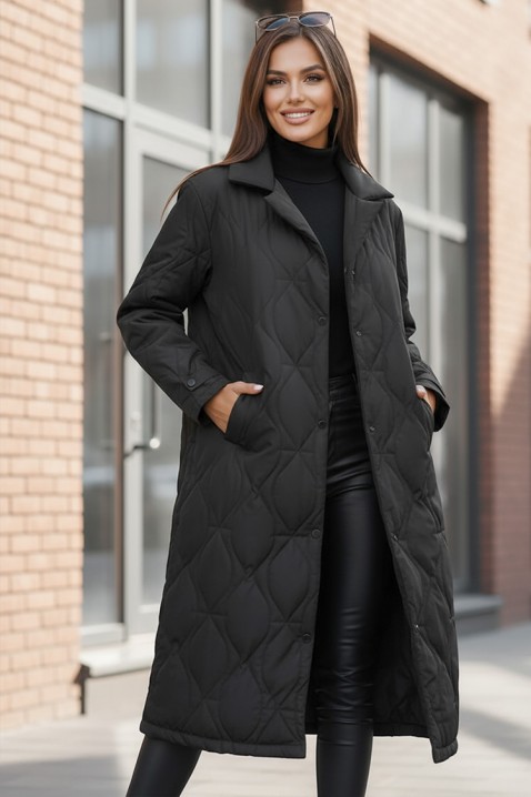 MORDILDA BLACK kabát - Dzsekik | Ivet.HU MORDILDA BLACK kabát, Szín: fekete, IVET.HU - A te online butikod.