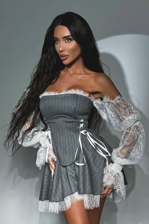 VIRZOLA ruha, Szín: szürke, IVET.HU - A te online butikod.