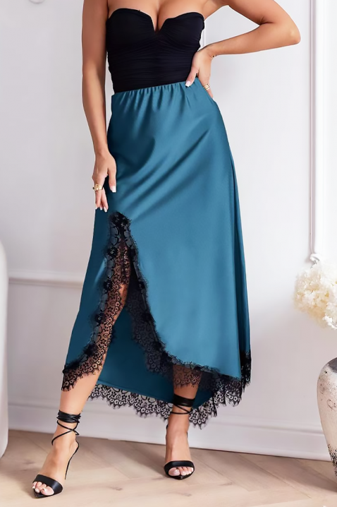 ANTELDA PETROL szoknya, Szín: petrolkék, IVET.HU - A te online butikod.