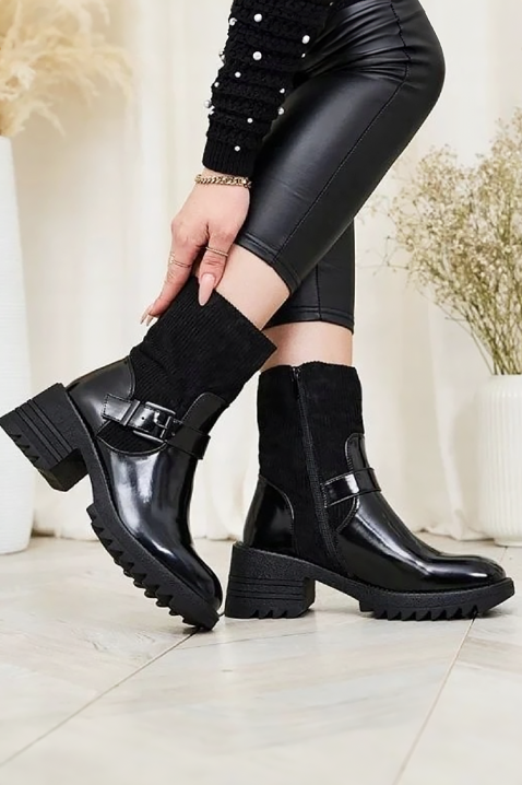 KALOSTA női bakancs, Szín: fekete, IVET.HU - A te online butikod.