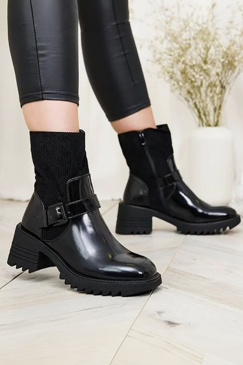 KALOSTA női bakancs, Szín: fekete, IVET.HU - A te online butikod.