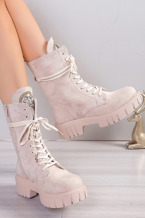 MANTELORA női bakancs, Szín: bézs, IVET.HU - A te online butikod.