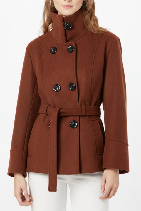 BLENZINA BROWN kabát, Szín: barna, IVET.HU - A te online butikod.