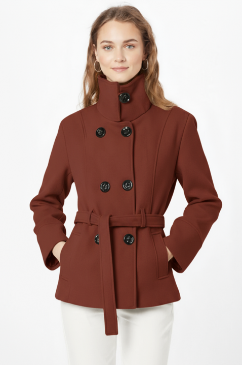 BLENZINA BROWN kabát, Szín: barna, IVET.HU - A te online butikod.