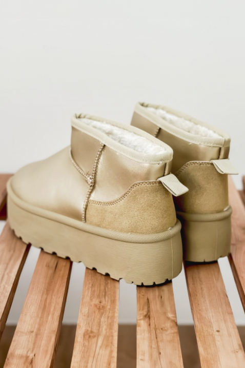 VELZONTA GOLD női csizma, Szín: arany, IVET.HU - A te online butikod.