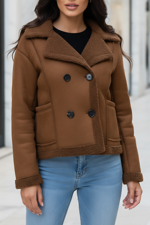 TORMELDA BROWN kabát, Szín: barna, IVET.HU - A te online butikod.