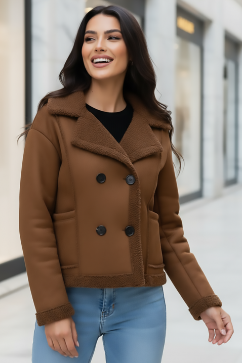 TORMELDA BROWN kabát, Szín: barna, IVET.HU - A te online butikod.