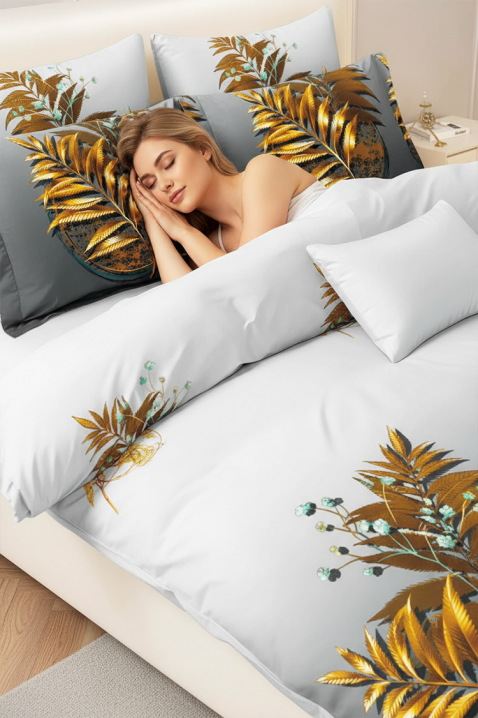 ZERMONLY 200x220 cm pamut ágyneműgarnitúra - 4 darabos, Szín: multicolor, IVET.HU - A te online butikod.