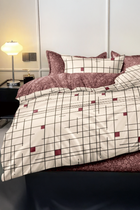 GORMENY 200x220 cm pamut ágyneműgarnitúra - 4 darabos, Szín: multicolor, IVET.HU - A te online butikod.