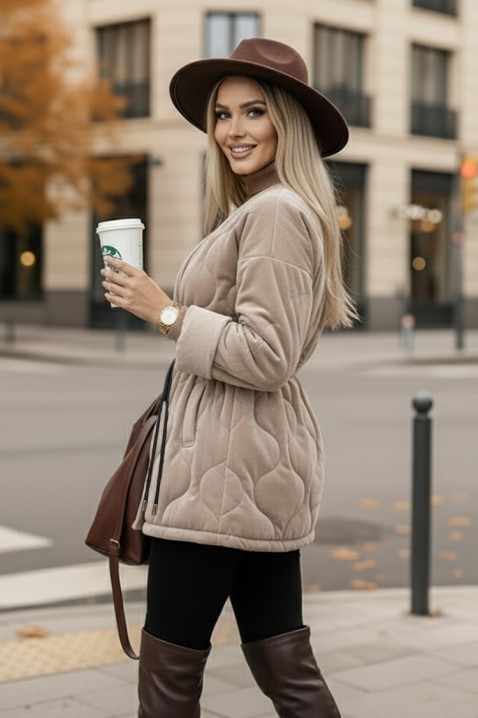 FESOLGA BEIGE kabát, Szín: bézs, IVET.HU - A te online butikod.