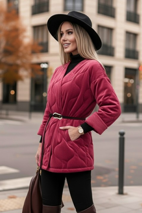 FESOLGA BORDO kabát, Szín: bordó, IVET.HU - A te online butikod.