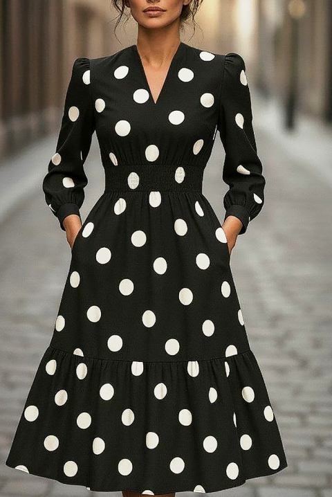 TRONZINA ruha, Szín: fekete, IVET.HU - A te online butikod.