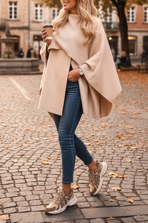 POKRINZA ECRU kabát, Szín: ekrü, IVET.HU - A te online butikod.