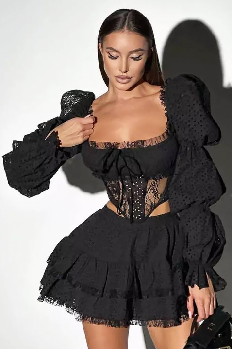 VELZIRA ruha, Szín: fekete, IVET.HU - A te online butikod.