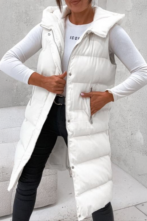 GRENORZA WHITE mellény, Szín: fehér, IVET.HU - A te online butikod.