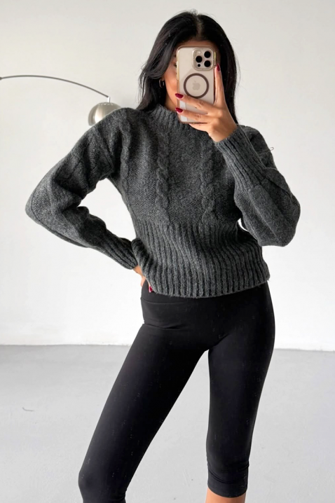 BLANDIRA GREY pulóver, Szín: szürke, IVET.HU - A te online butikod.