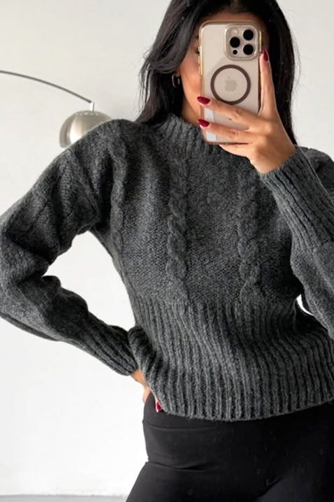 BLANDIRA GREY pulóver, Szín: szürke, IVET.HU - A te online butikod.