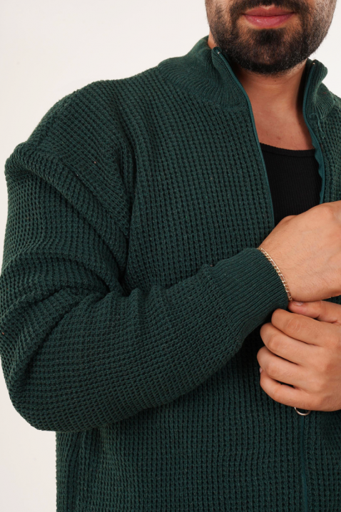 PARELMO PETROL férfi kardigán, Szín: petrolkék, IVET.HU - A te online butikod.