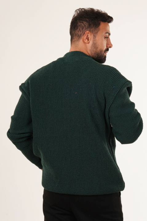 PARELMO PETROL férfi kardigán, Szín: petrolkék, IVET.HU - A te online butikod.