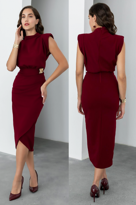 ATELINDA BORDO ruha, Szín: bordó, IVET.HU - A te online butikod.