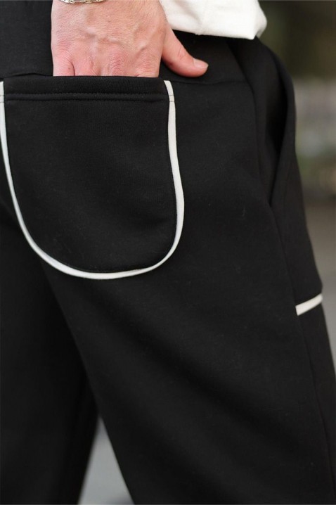 FONTOR BLACK férfi nadrág, Szín: fekete, IVET.HU - A te online butikod.