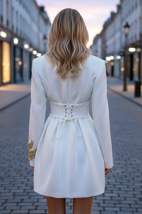 BLANDENZA WHITE ruha, Szín: fehér, IVET.HU - A te online butikod.