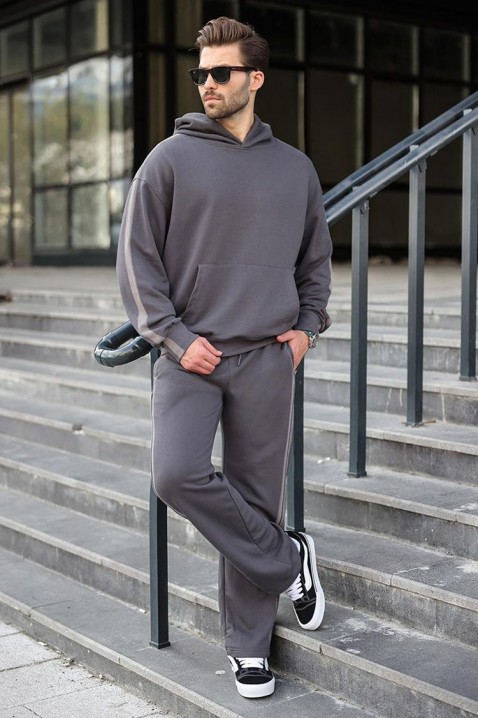 MONSHEZO GRAFIT férfi szett, Szín: grafitszürke, IVET.HU - A te online butikod.