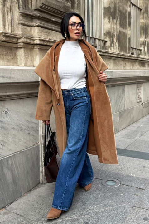 ALSIENA CAMEL kabát, Szín: világosbarna, IVET.HU - A te online butikod.