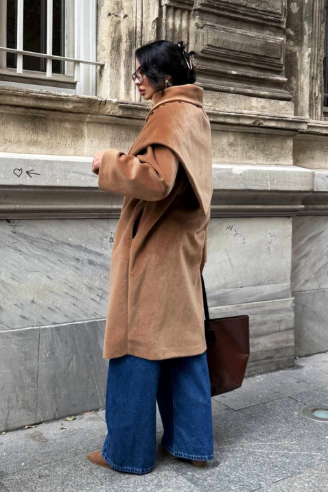 ALSIENA CAMEL kabát, Szín: világosbarna, IVET.HU - A te online butikod.