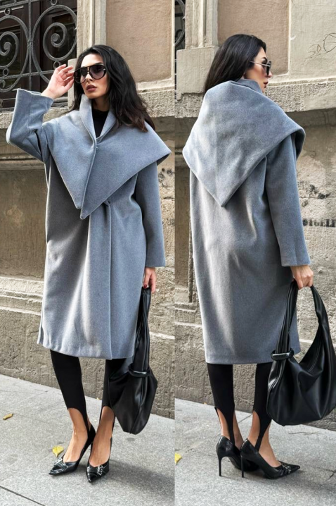 ALSIENA GREY kabát, Szín: szürke, IVET.HU - A te online butikod.