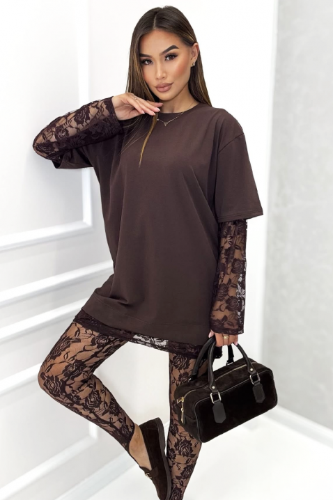 MARJITA BROWN szett, Szín: barna, IVET.HU - A te online butikod.