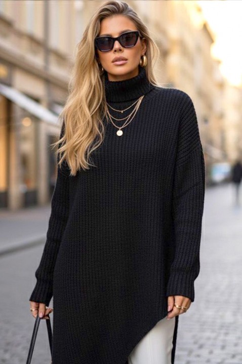 ELVENDA tunika, Szín: fekete, IVET.HU - A te online butikod.