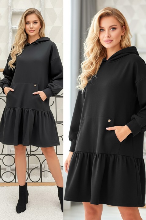 DARMILDA tunika, Szín: fekete, IVET.HU - A te online butikod.